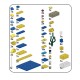 Lego - Juvenile Clarion Angel - Holacanthus clarionensis - Poisson-ange doré