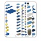 Lego - Regal Tang - Paracanthurus hepatus - Chirurgien bleu