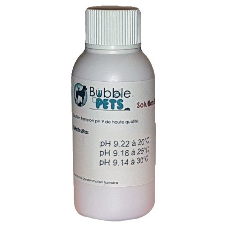 BubblePets - Solution étalon pH 9