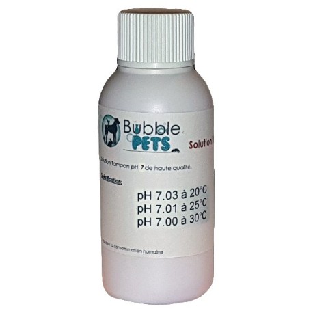 BubblePets - Solution étalon pH 7